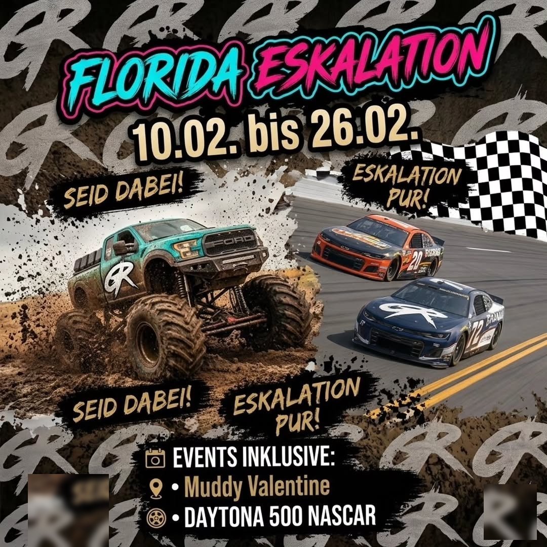 Flyer Florida Eskalation, 10. bis 26. Februar